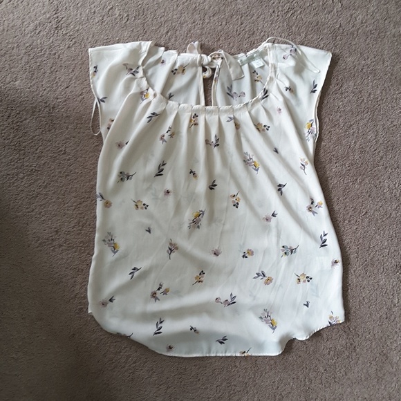 Nwot xs Lauren Conrad flowy tank - Picture 2 of 4